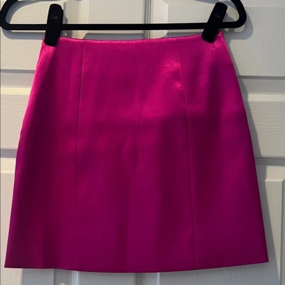 Frame Denim | Skirts | Nwot Frame Vibrant Pink Mini Skirt Size 0 | Poshmark
